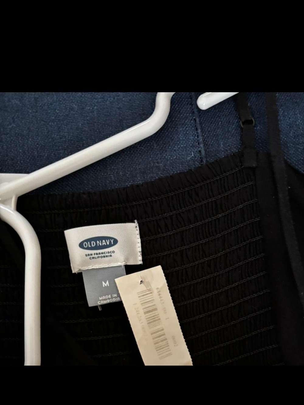 Old Navy Black Spaghetti-Strap Dress - Picture 2 of 2